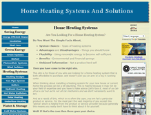Tablet Screenshot of home-heating-systems-and-solutions.com